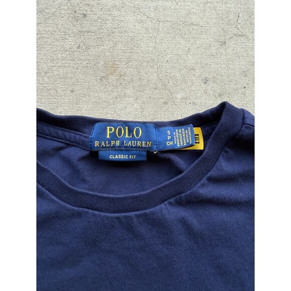 Polo Ralph Lauren Polo Bear Navy Blue Size Small T-Shirt - Picture 2 of 7